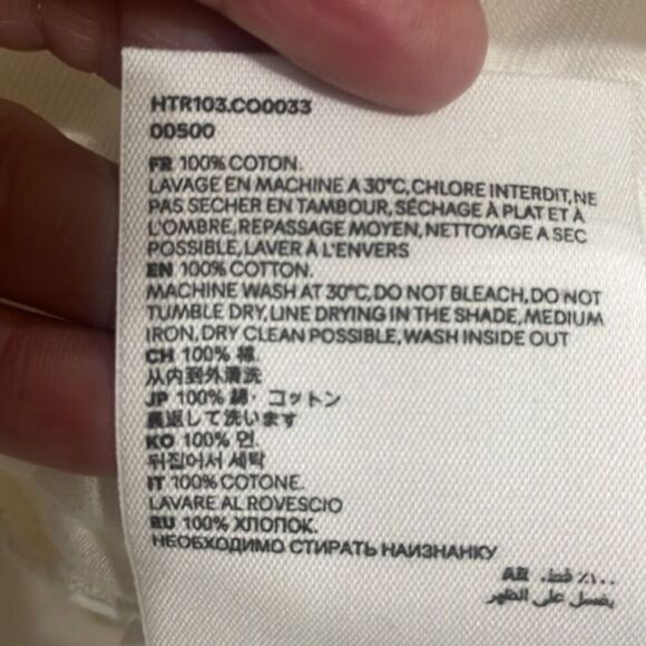 Alexandre Mattiussi white jeans‎ from Ami Paris, TAPERED FIT, size 31 - Picture 13 of 15